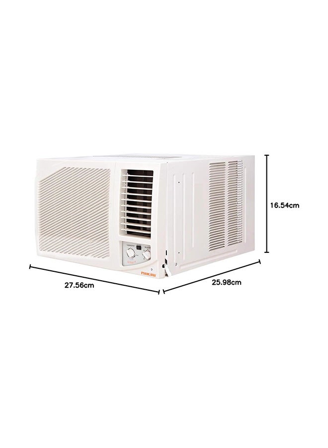 NIKAI 2 Ton Window AC, T3 Rotary Compressor, R410 Refrigerant, Tropical Cooling, Low Noise, Energy Efficient Air Conditioner, Eco Grill Design NWAC24031N24 White - Image 2
