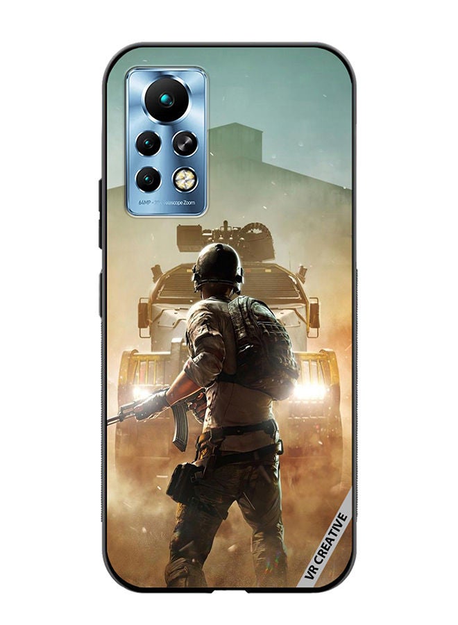 VR CREATIVE Protective Case Cover For Infinix Note 11 Pro Pubg Design Multicolour - Image 1