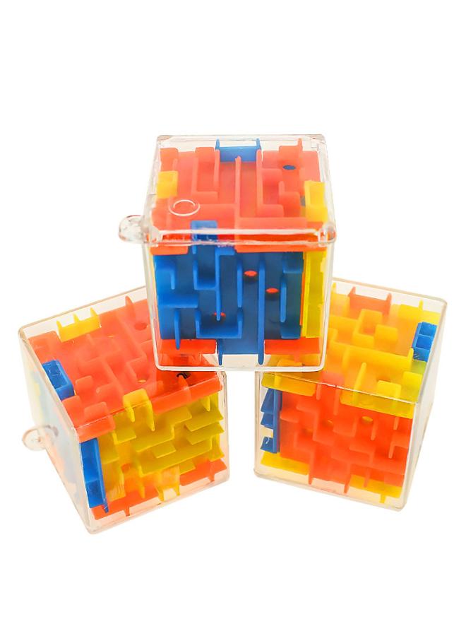 Direct 3d Three-dimensional Maze Ball 4cm Standard Mini Walking Beads Rubik's Cube Six-sided Children's Educational Toys