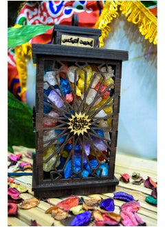 Egypt Antiques Ramadan lantern in its new form, the first rock salt lantern in Egypt, produced by Egypt Antiques, mixed colors.  - Image 4