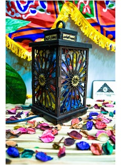 Egypt Antiques Ramadan lantern in its new form, the first rock salt lantern in Egypt, produced by Egypt Antiques, mixed colors.  - Image 5