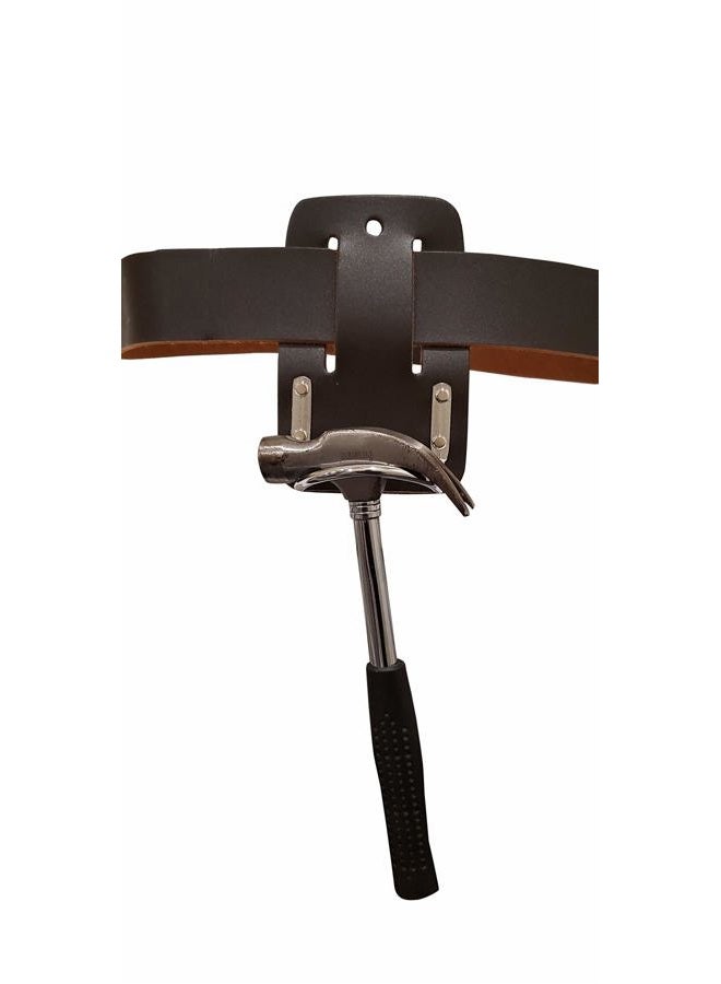 LAUTUS Leather Heavy Duty Steel Loop Hammer Holder - Image 4