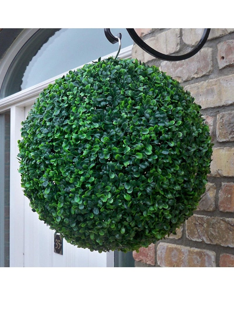 𝐅𝐅𝐃 Artificial Boxwood Topiary Ball, Boxwood Plant Green Ball, for Table Decoration, Garden Wedding Decor - Image 1