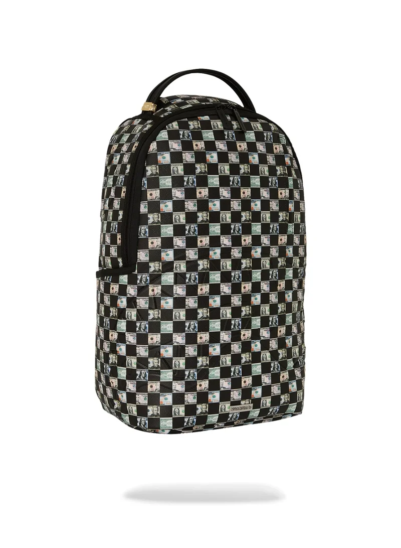 SPRAYGROUND MONEY CHECK PATTERN DLXSV BACKPACK