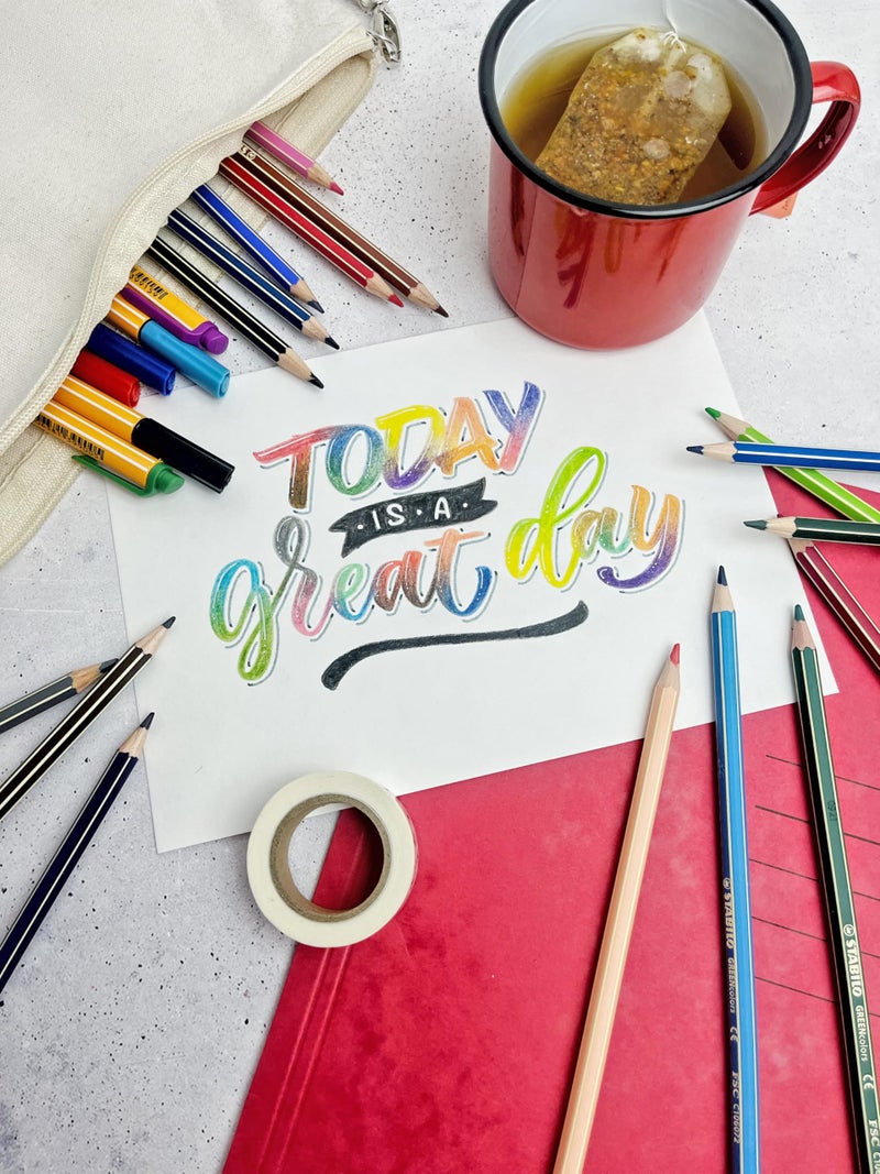 STABILO Eco-Friendly Colouring Pencil GREENcolors ARTY - Pack of 24 - Assorted Colors - Image 5