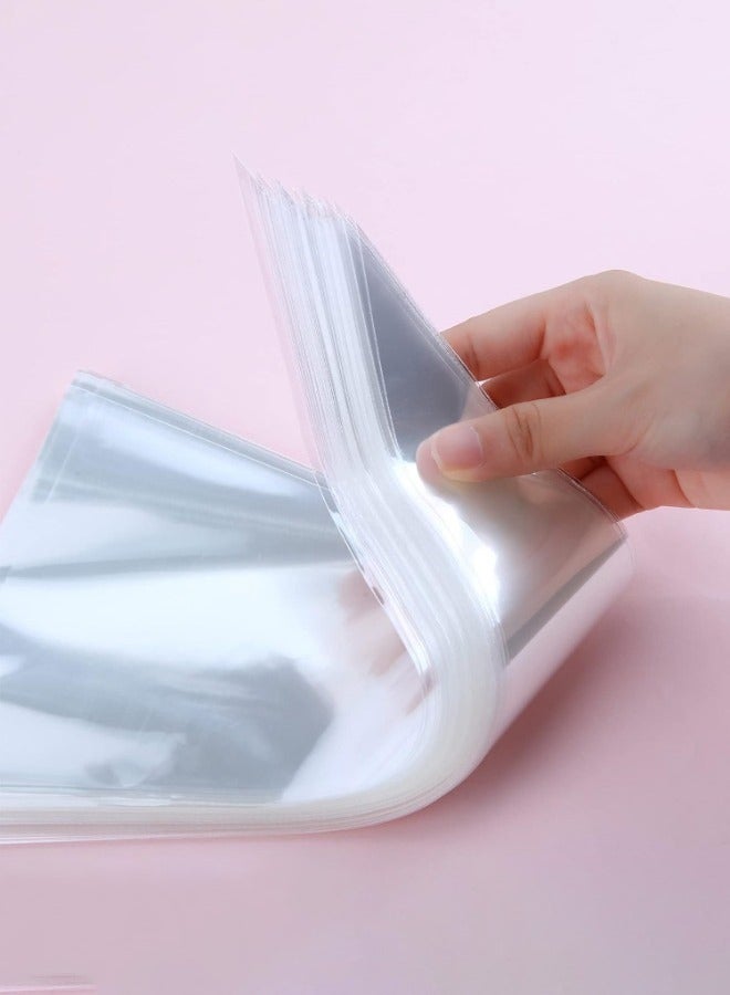 أكياس الخبز المثلثية للأغذية OPP مع روابط التويست - التعبئة والتغليف السيلوفاني الشفاف لمخاطر الآيس كريم والشوكولاته والبوكورن والحلويات والهدايا الحفلية - Image 3