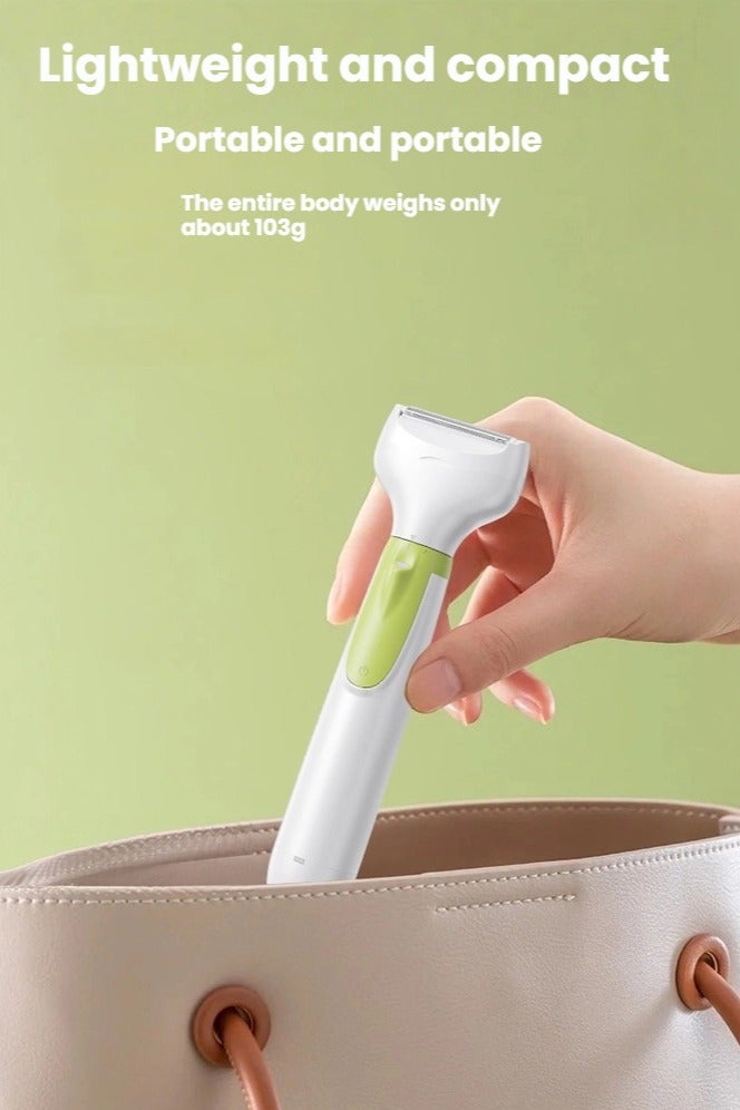 عام آلة حلاقة كهربائية متعددة الوظائف 4 في 1، جهاز إزالة شعر كامل للجسم قابل للغسل، يعمل عبر USB. - Image 3