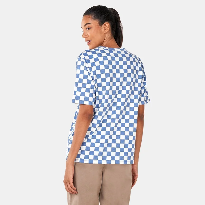 VANS Women's Skate Off The Wall Check T-Shirt