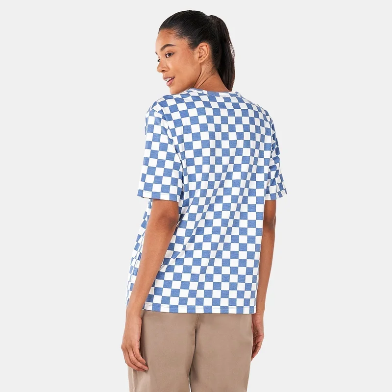 VANS Women's Skate Off The Wall Check T-Shirt