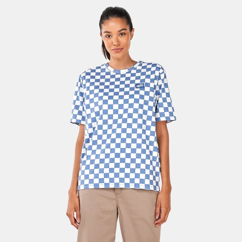 VANS Women's Skate Off The Wall Check T-Shirt