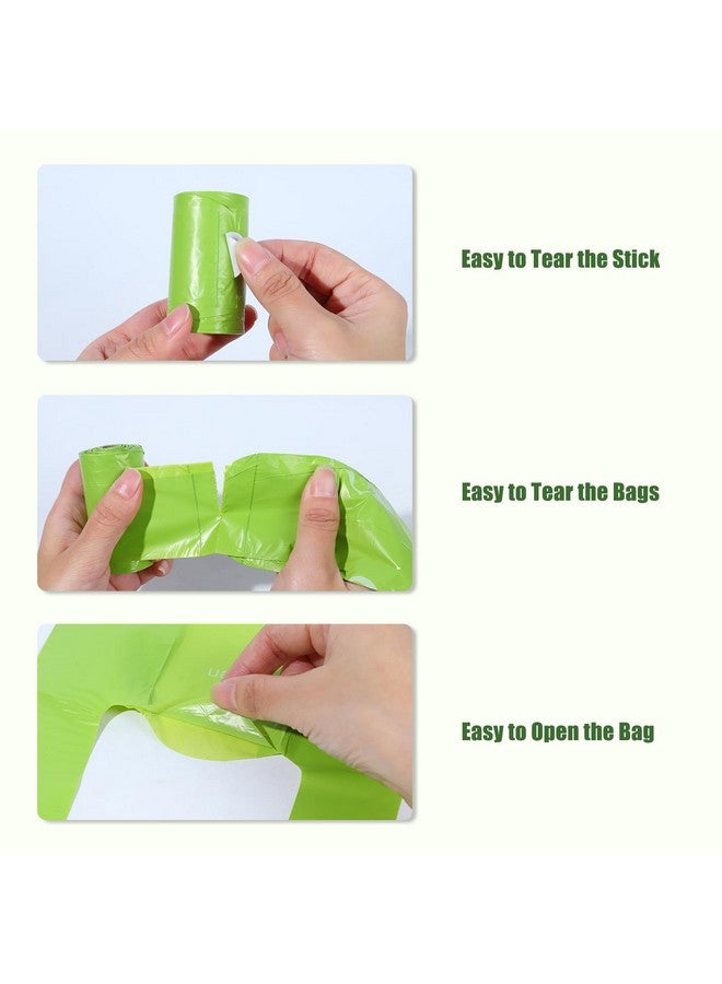 USBOO Disposable Diaper Bags for Baby, 9 Refill Rolls/108 Bags，OXO-Biodegradable Diaper Sacks with Dispenser,Easy-Tie Handles,Large Dirty Diaper Disposal or Pet Waste Bags - Image 5