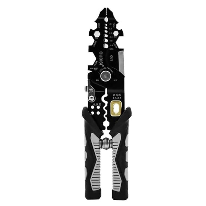 Hitwa 25in1 Wire Stripper Multifunctional Wire Stripping Tool Cable Stripper Tool Wire Crimping Tool Wire Cutter Stripping Tool for Electric Cable Stripping Cutting and Crimping - Image 1