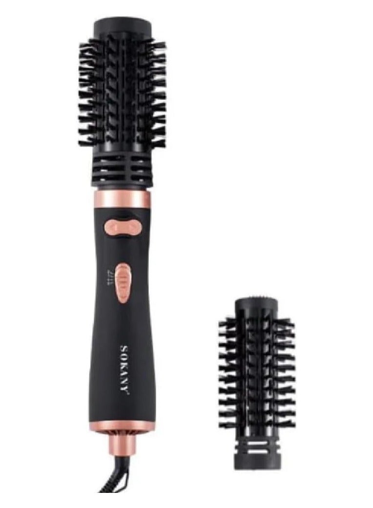 سوكاني فرشاة مجفف شعر دوارة من سوكاني،  2 × 1 1200 واط، SK-15006  تضمن تجفيف شعرك بسرعة وفعالية. فرشاة مستديرة 38 ملم لتحكم بسهولة في درجة الحرارة وسرعة الهواء- - Image 1