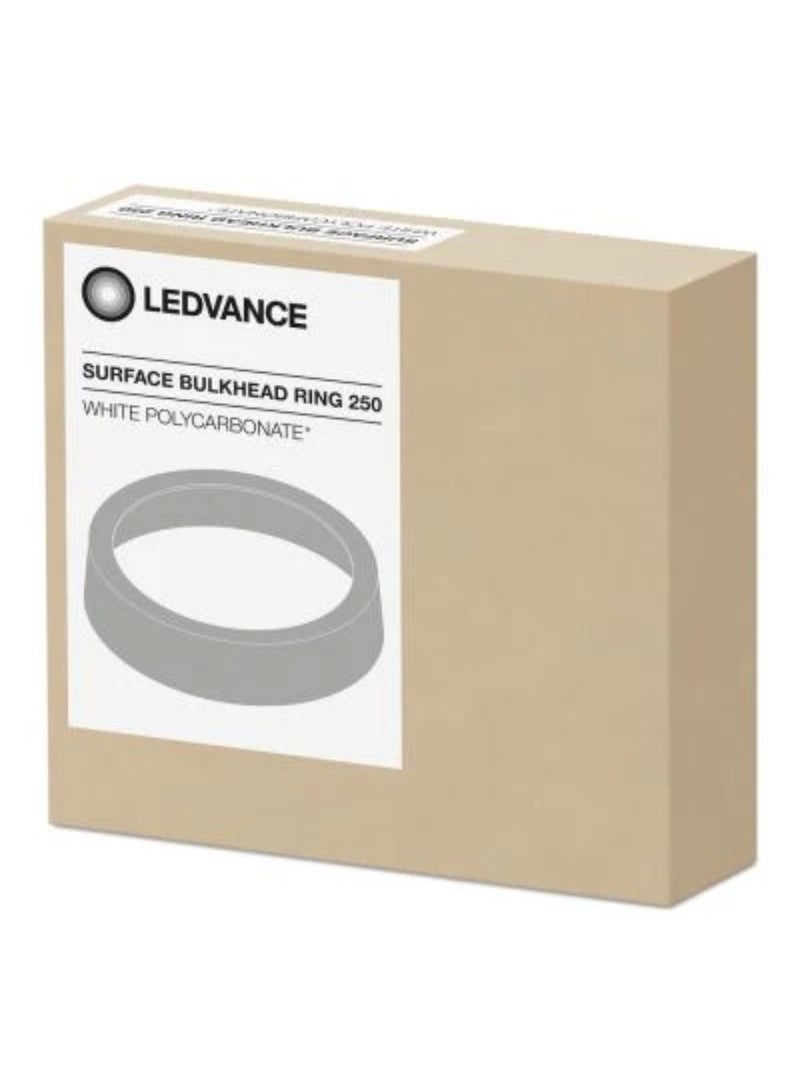 LEDVANCE Ledvance Surface Bulkhead Ring 250mm White IK10 Impact Resistant - Image 5