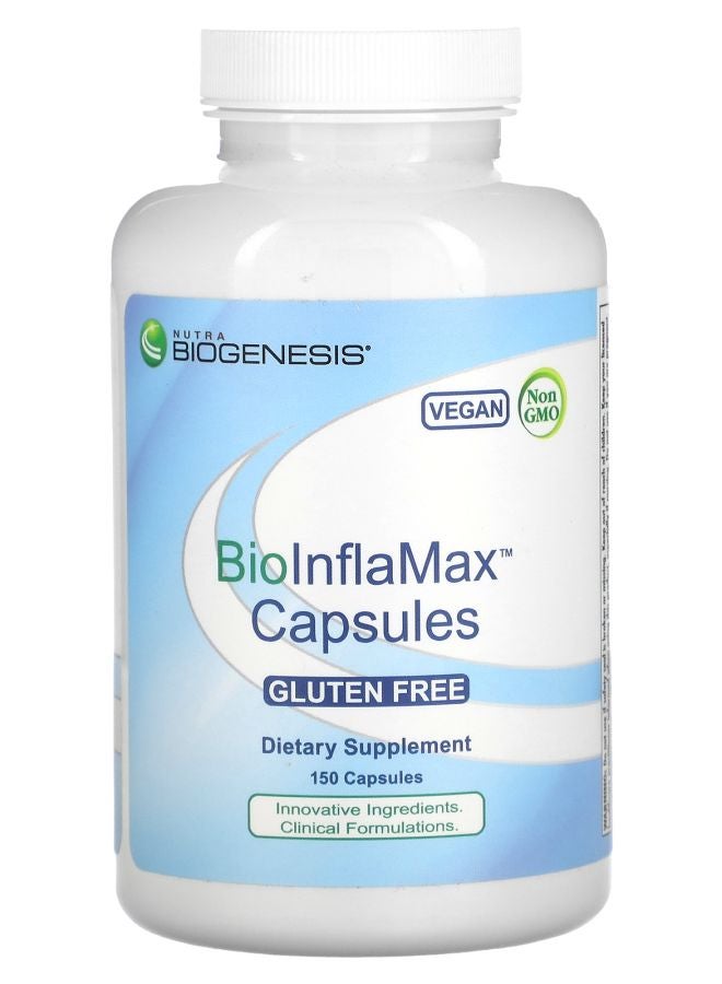 Nutra BioGenesis BioInflaMax Capsules 150  Capsules