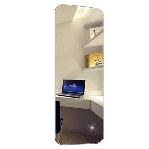 Quality Glass Glass Wall Mirror (18 X 36 Inch, Silver). (QG-FL-077) - Image 3