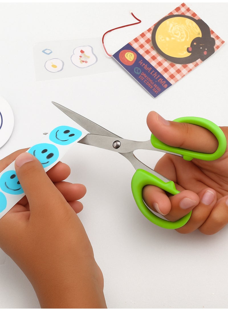 مقص من الفولاذ المقاوم للصدأ - لون أخضر - Image 5