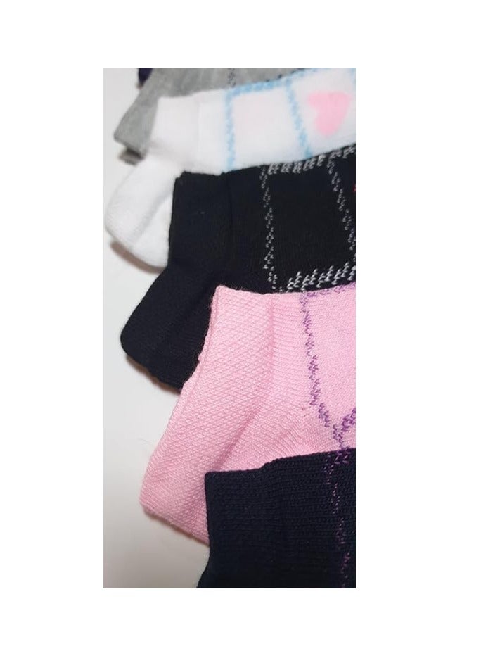 6pcs Girls Women Multicolor Breathable Ankle Socks - Image 4