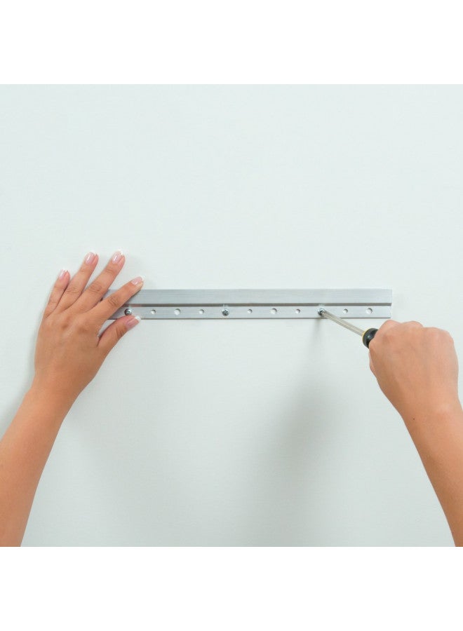 Hangman Z-Hanger Heavy Duty Mirror, Picture and Panel Hanger -Aluminum: Z-30 inch - Image 3