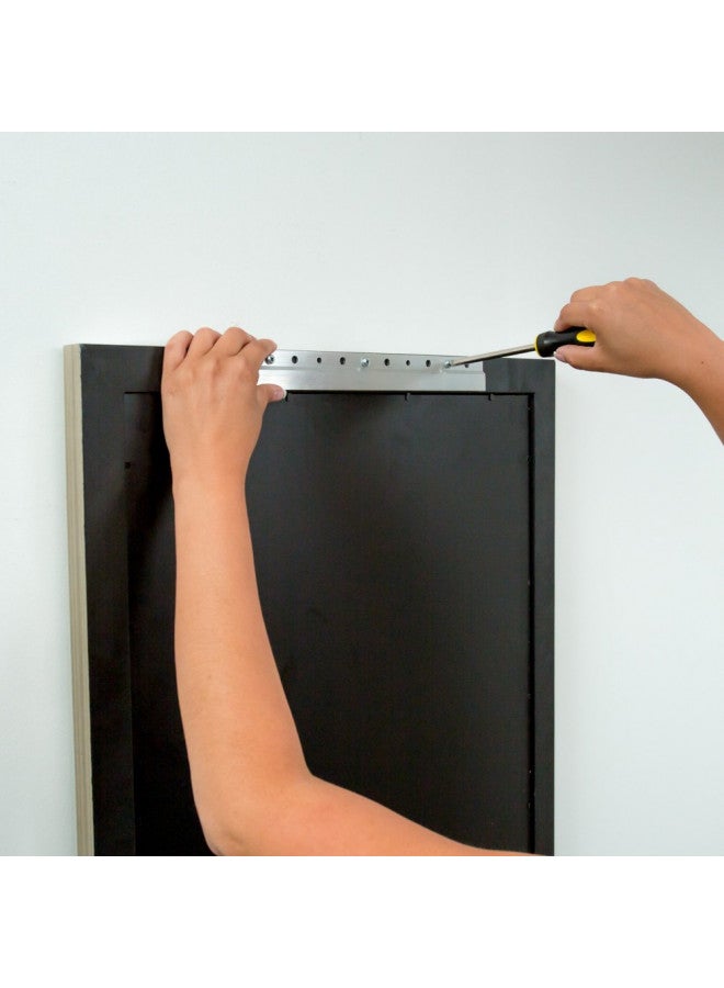 Hangman Z-Hanger Heavy Duty Mirror, Picture and Panel Hanger -Aluminum: Z-30 inch - Image 2