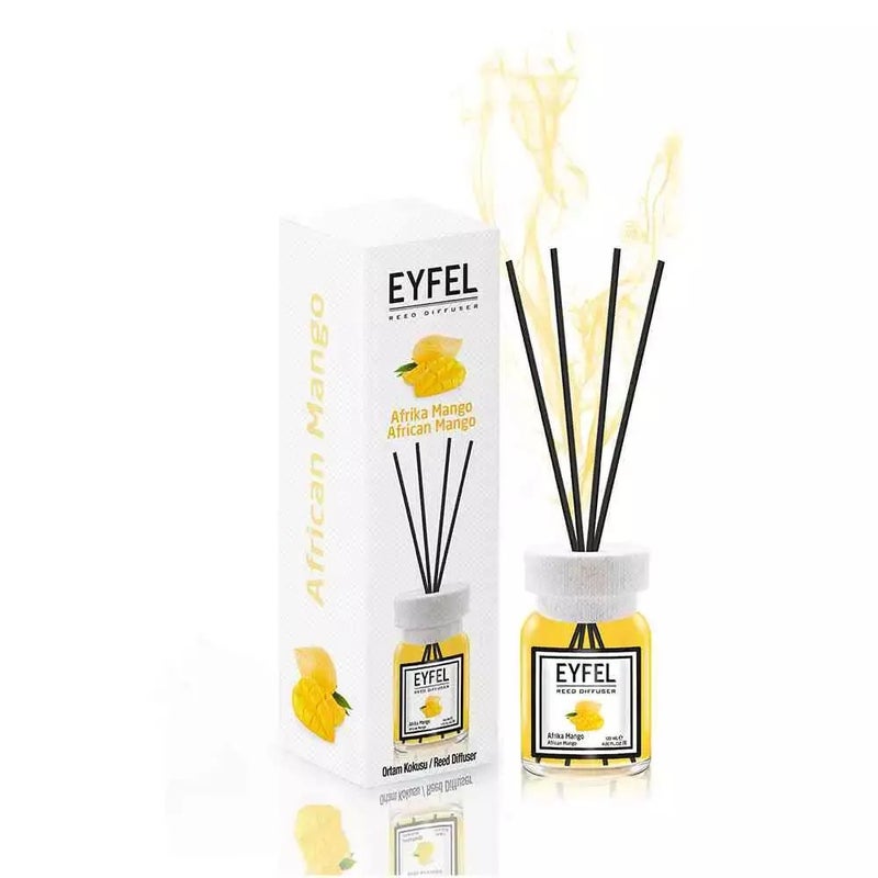 Eyfel Reed Diffuser African Mango Perfume Aroma Home Fragrance- 120ml - Image 1