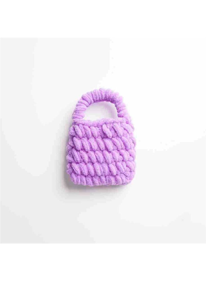 Handmade Finished Ice Line Headphone Bag Accessories Blind Box DIY Light Panel Color Available-Color:13 Lotus Root Purple-Applicable Models:Standard  - Image 1