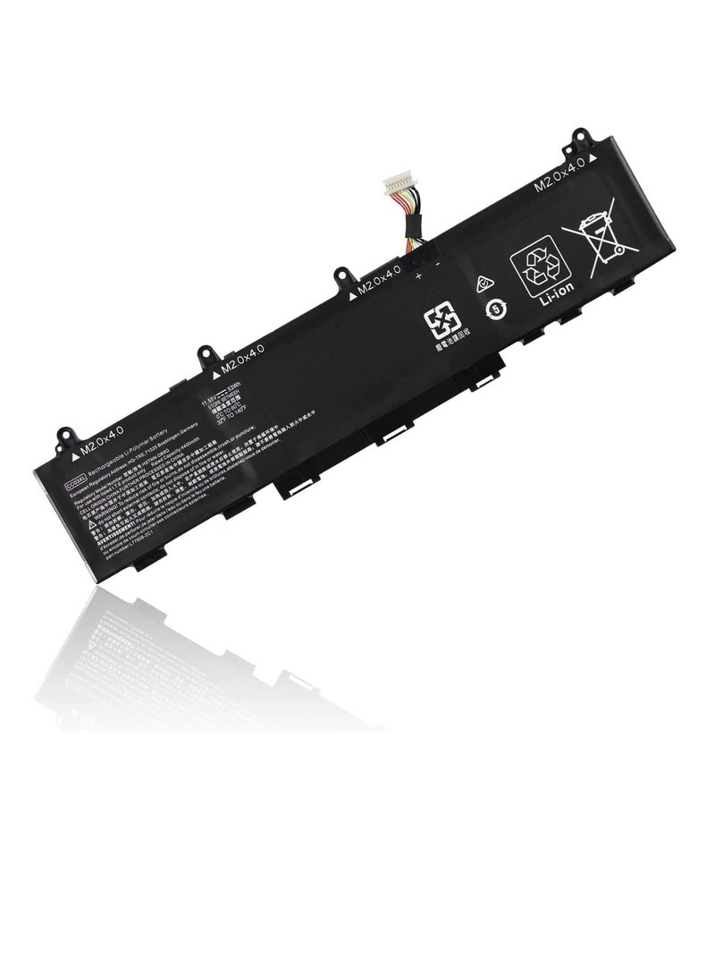Battery 53Wh CC03XL CC03053XL-PL Laptop Battery for HP EliteBook 830 835 840 845 G7 G8 Probook 635 Aero G7 G8 ZBook Firefly 14 G7 G8 MT32 Mobile Thin Client L78555-0055-0055-0055 L776 08-421  - Image 1