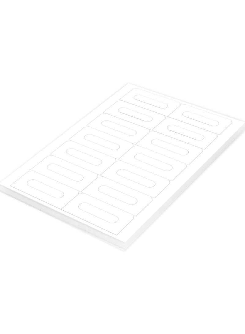 FIS Multipurpose Laser Labels, Colour White, Size 89X41MM (14 Stickers x 100 Sheet)  1400 Labels, Size : A4 (21X29.7 CM) , Pack of 100 Sheets -FSLA14-4-100 - Image 2