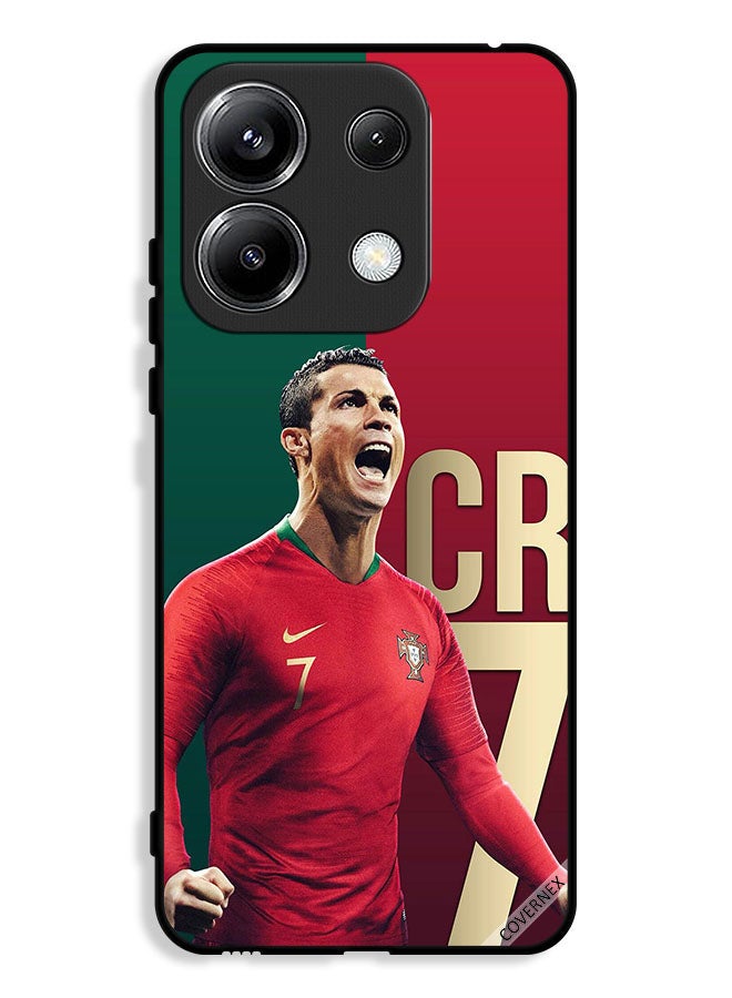 Covernex Xiaomi Poco M6 Pro 4G Protective Case Cover Cristiano Ronaldo Portugal Team Collection - Image 1