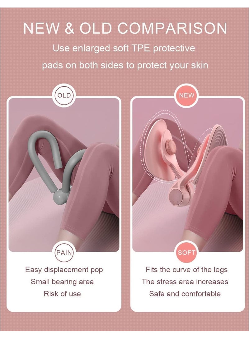 INFLUX Thigh Master, Inner Thigh Workout Exerciser Toner, Hip &Pelvic Floor Strengthening Device for Women, Trainer for Women Postpartum Rehabilitation Workout Equipment for Home Gym Yoga Sport Weight Loss - Image 5