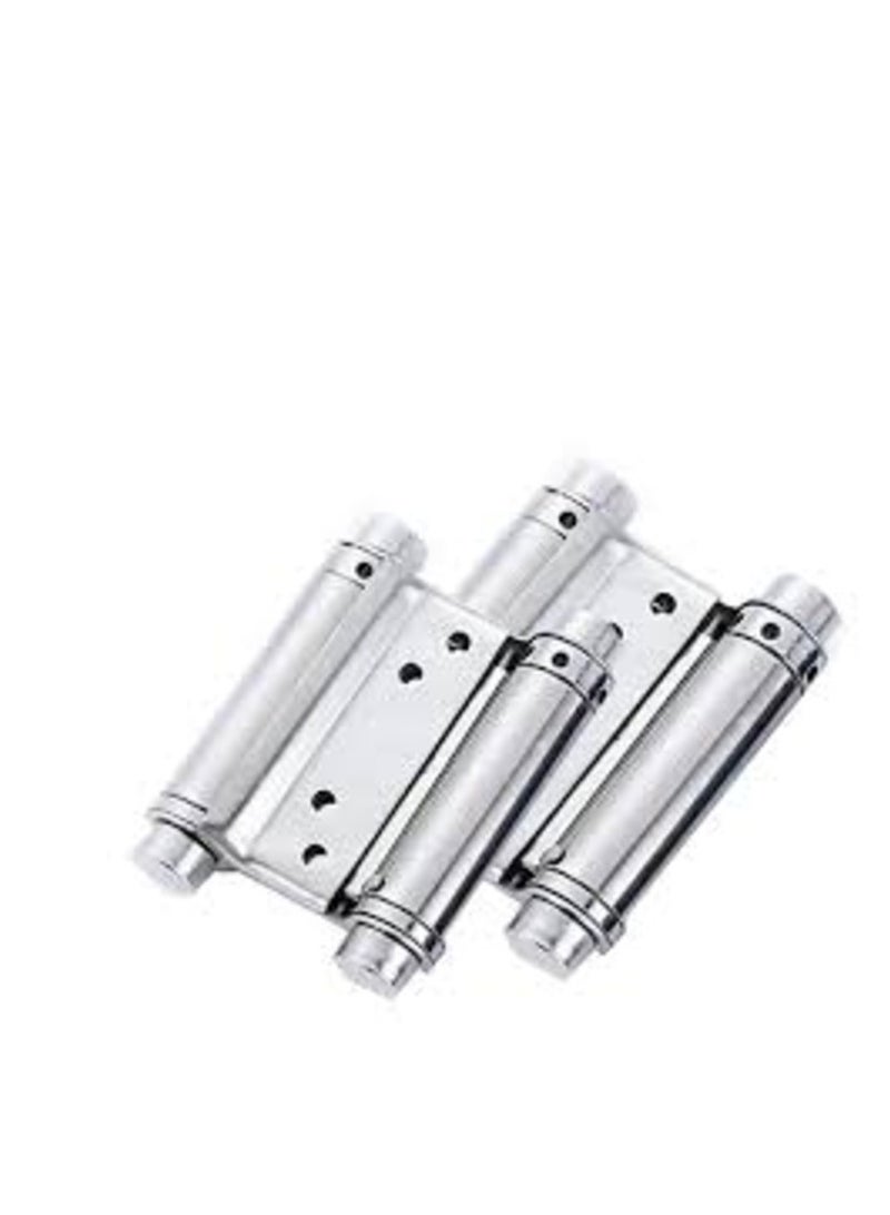 KNP KNP Double Action Spring 4 inch Door Hinge is a high quality hinge designed for doors that require self closing functionality in both directions.  - Image 1