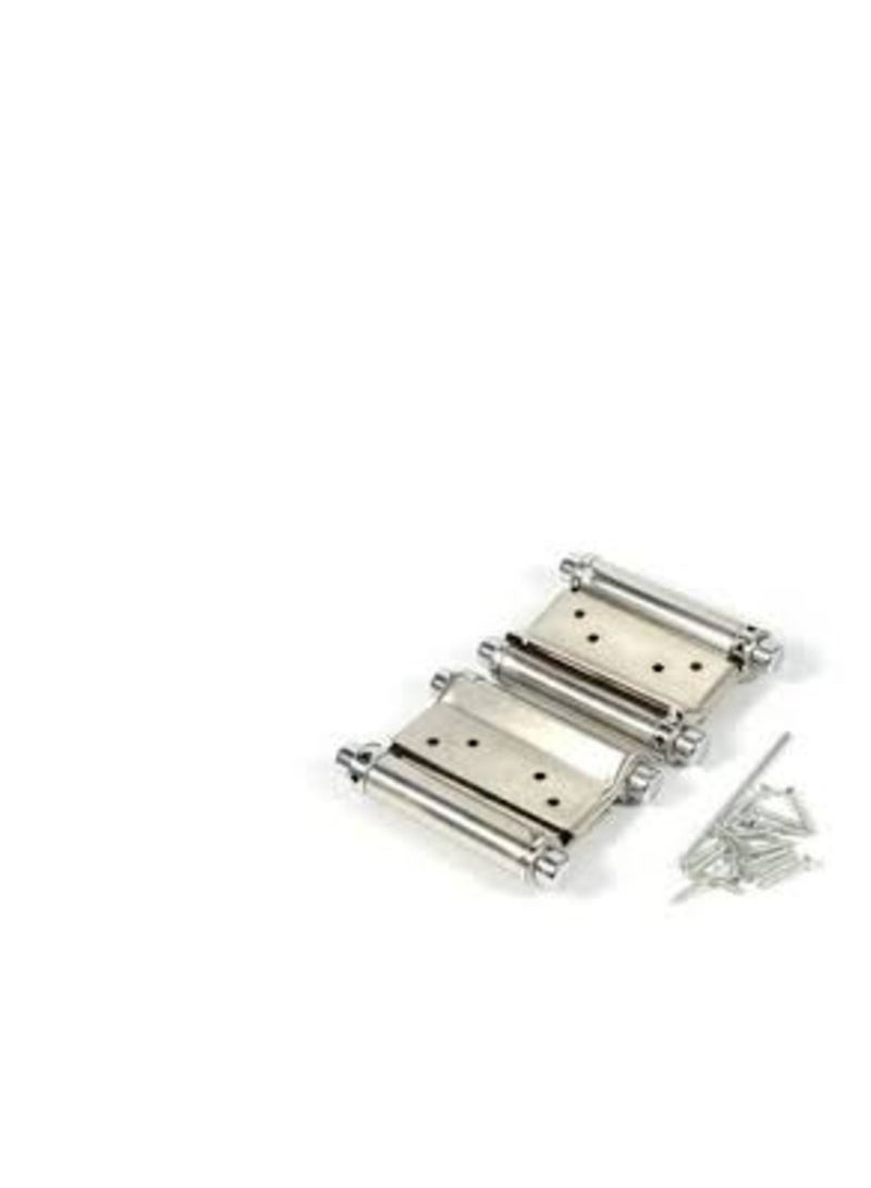 KNP KNP Double Action Spring 4 inch Door Hinge is a high quality hinge designed for doors that require self closing functionality in both directions.  - Image 2