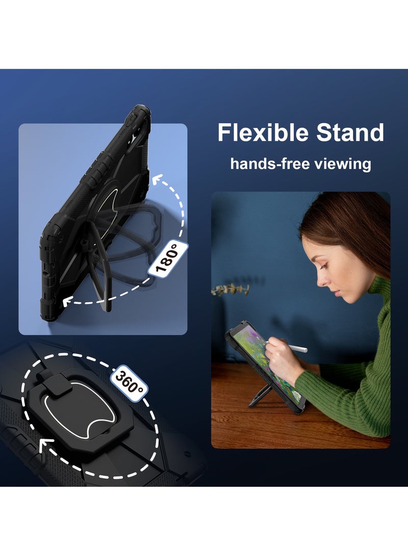 general Case for Redmi Pad Pro 12.1 2024 with 360° Swivel Stand, Shockproof Case with Pen Holder compatible with Redmi Pad Pro 12.1 - Image 3