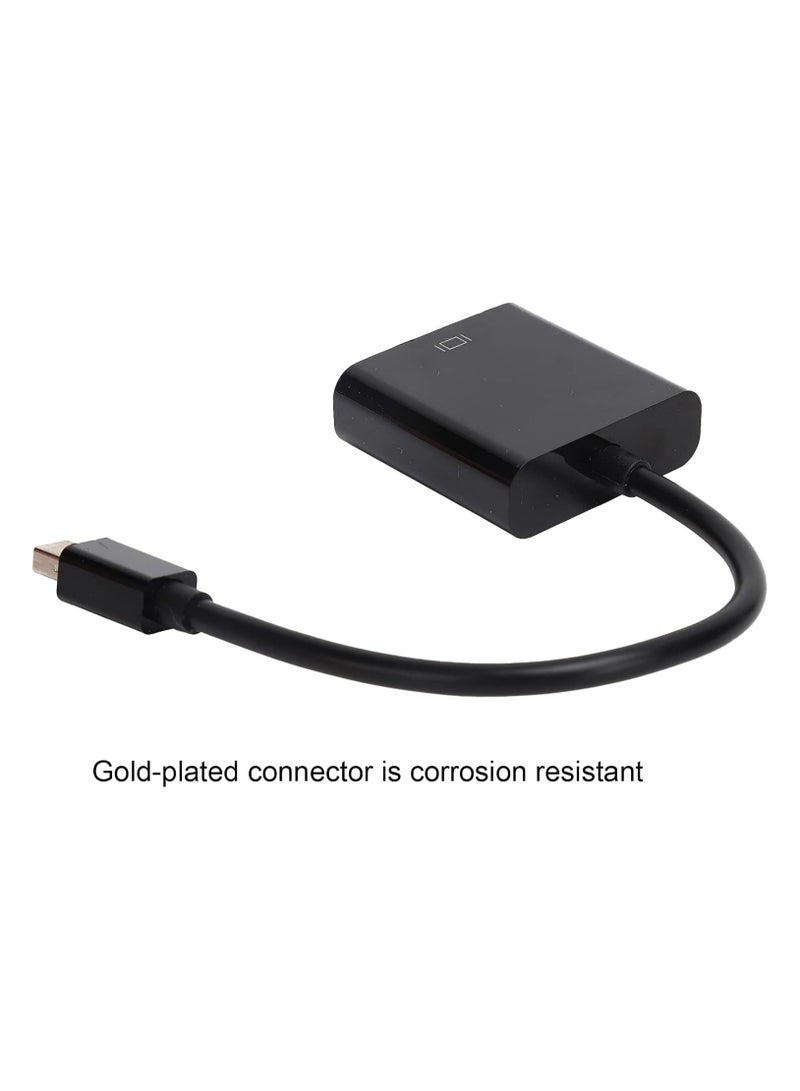 Mini DisplayPort (Mini DP) to VGA Adapter – 1080P HD Video Converter, Compatible with MacBook, Laptop, PC, Projector, Monitor - Image 3