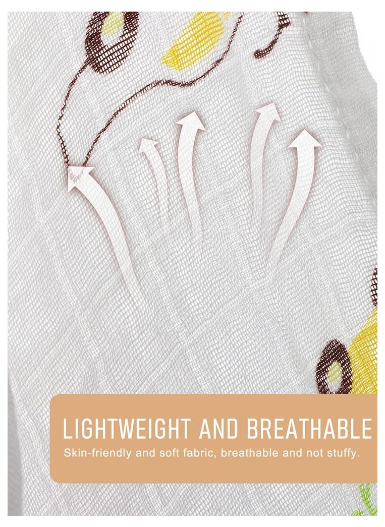 Mr. Penda 3 Pack Baby Swaddle Blanket Newborn Baby Swaddle Blanket Wrap Large Premium Knit Baby Burp Cloth Muslin Baby Blankets for Girls and Boys 120x110cm  - Image 5