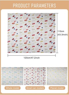 Mr. Penda 3 Pack Baby Swaddle Blanket Newborn Baby Swaddle Blanket Wrap Large Premium Knit Baby Burp Cloth Muslin Baby Blankets for Girls and Boys 120x110cm  - Image 2
