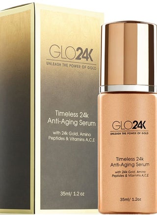 GLO24K Timeless Serum with 24k Gold, Peptides, and Vitamins A,C,E. A Powerful formula to nourish and revitalize your skin. - pzsku/Z02D41C729B5A4D7607E4Z/45/_/1686696318/d7435d90-3982-49c1-9477-7c1340e02ec9