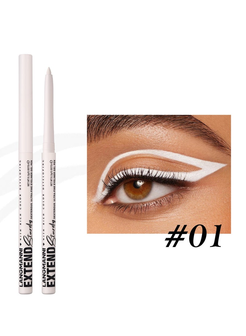 Single eye shadow stick pearl matte multi-color smudge eye shadow pen