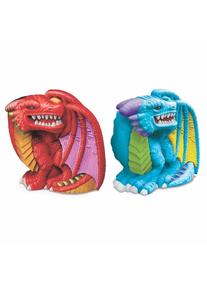 4m Mold & Paint 3D Dragons Kit  - Image 1