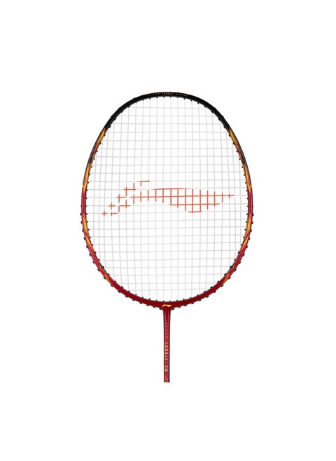 Combat Z8 80g Badminton Racket – Ultra-Light Frame with Head-Light Balance (Red/Black/Gold)