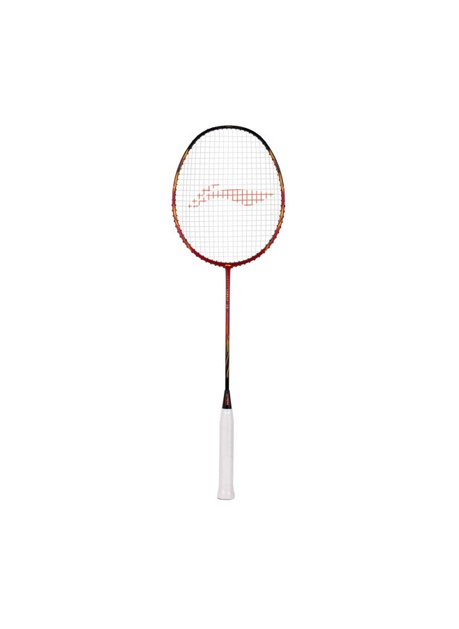 Combat Z8 80g Badminton Racket – Ultra-Light Frame with Head-Light Balance (Red/Black/Gold)