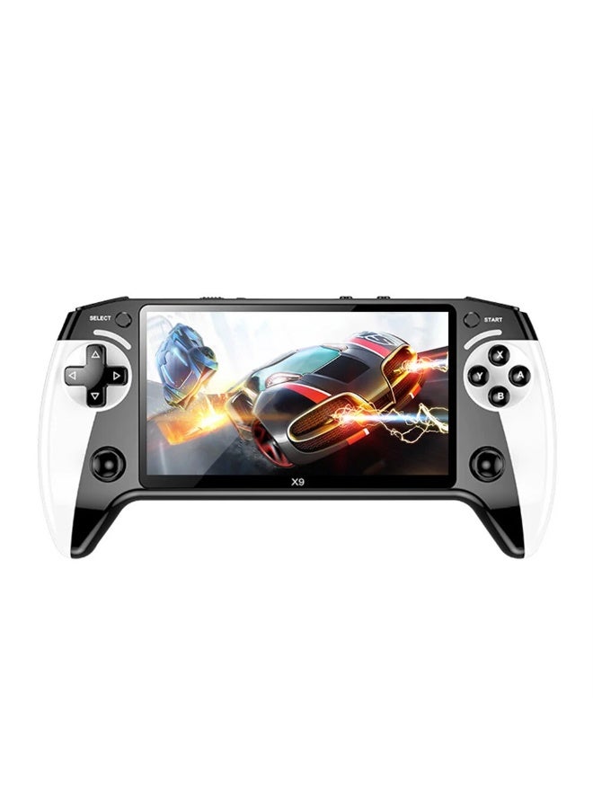 SMARTX X9 Handheld Game Console – 5.5 Inch HD Display, 1500mAh Rechargeable Battery, Portable Retro Gaming System, Multifunctional Features for Classic Games, Perfect for On-the-Go Entertainment - Image 1