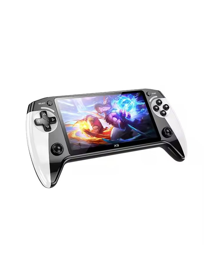 SMARTX X9 Handheld Game Console – 5.5 Inch HD Display, 1500mAh Rechargeable Battery, Portable Retro Gaming System, Multifunctional Features for Classic Games, Perfect for On-the-Go Entertainment - Image 4