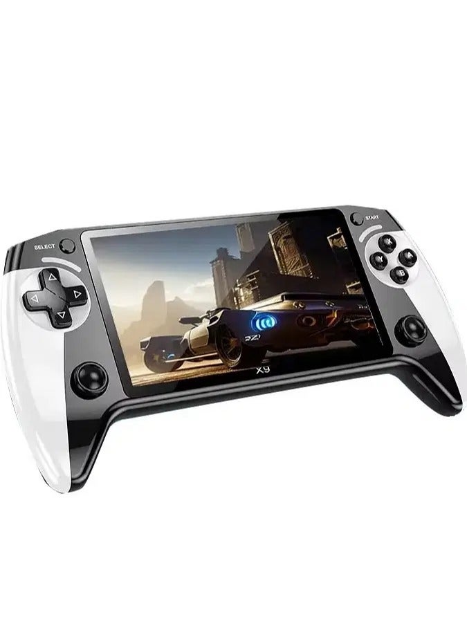 SMARTX X9 Handheld Game Console – 5.5 Inch HD Display, 1500mAh Rechargeable Battery, Portable Retro Gaming System, Multifunctional Features for Classic Games, Perfect for On-the-Go Entertainment - Image 3