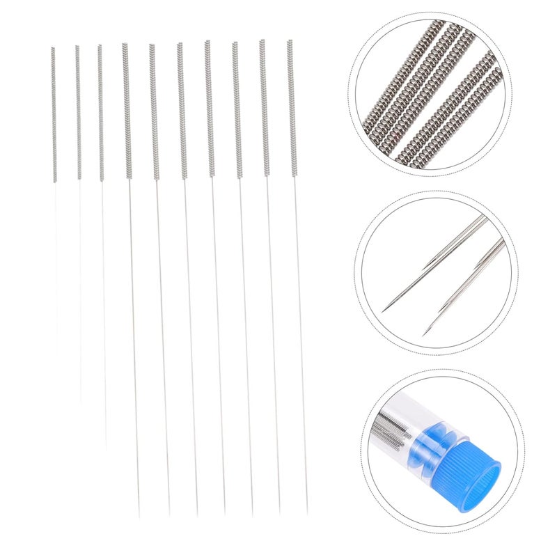 Nozzle Cleaning Steel Needle for Printer 10pcs Set Stainless Steel Easy to Use 3D Printer - Image 2