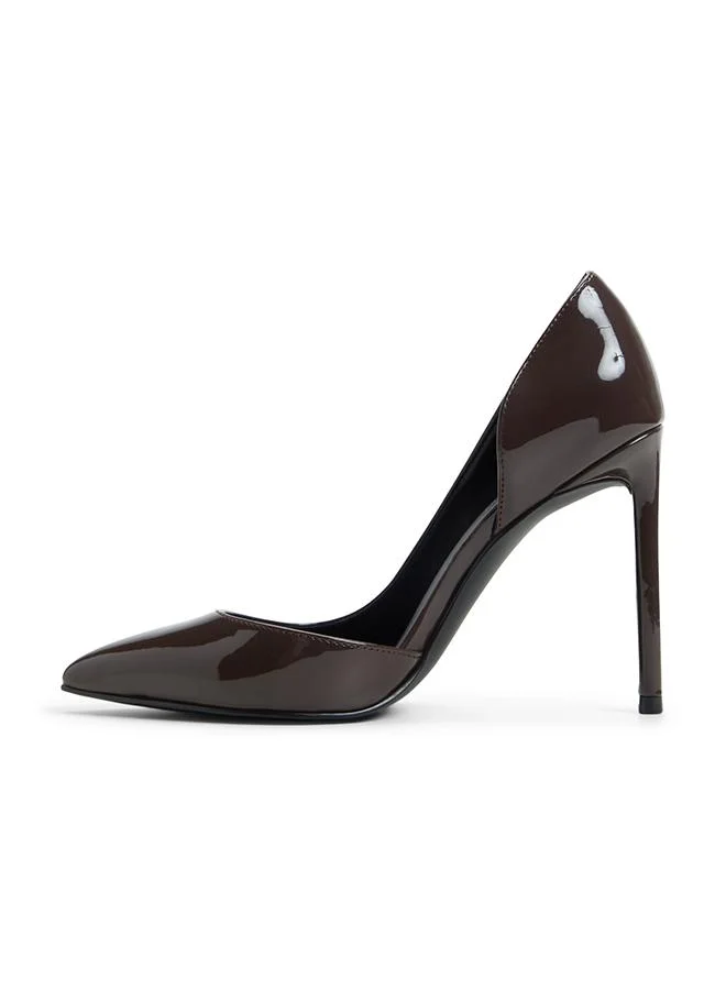 Call it Spring  Mesmerize Ladies Brown Heeled Shoes for Women | Best Price UAE