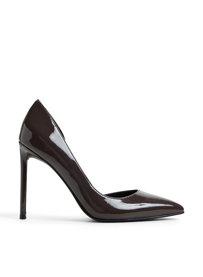 Mesmerize Ladies Brown Heeled Shoes