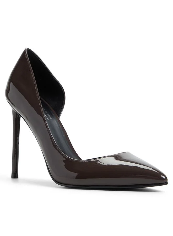 Call it Spring  Mesmerize Ladies Brown Heeled Shoes for Women | Best Price UAE