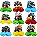 BQK 9 Pcs Monster Truck Centerpieces Monster Truck Birthday Decorations Monster Truck Table Decorations Monster Truck Party Supplies - Image 2