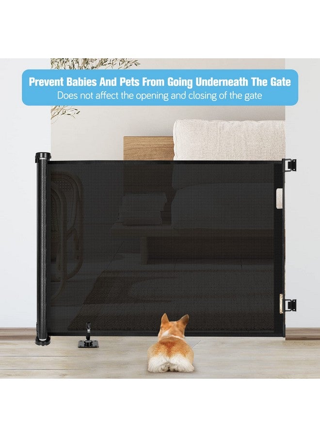 GRENFU Mesh Dog Gate Floor Adhesive Hooks 2-Pack No Drilling Retractable Baby Gates Hooks Prevent Babies and Pets from Going Under The Mesh Baby Gate Ground Anchor Hooks Ideal for Securing to Floors, Stairs - Image 2